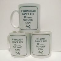 If Grandad Can't Fix it - Mug (dad, daddy also available)