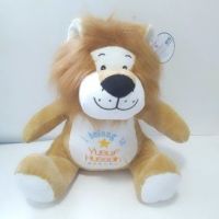 Personalised Lion Teddy Soft Toy 