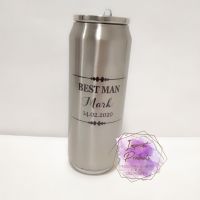 Personalised Stainless Steel Drinks Bottle Can