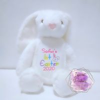 personalised easter bunny soft toy