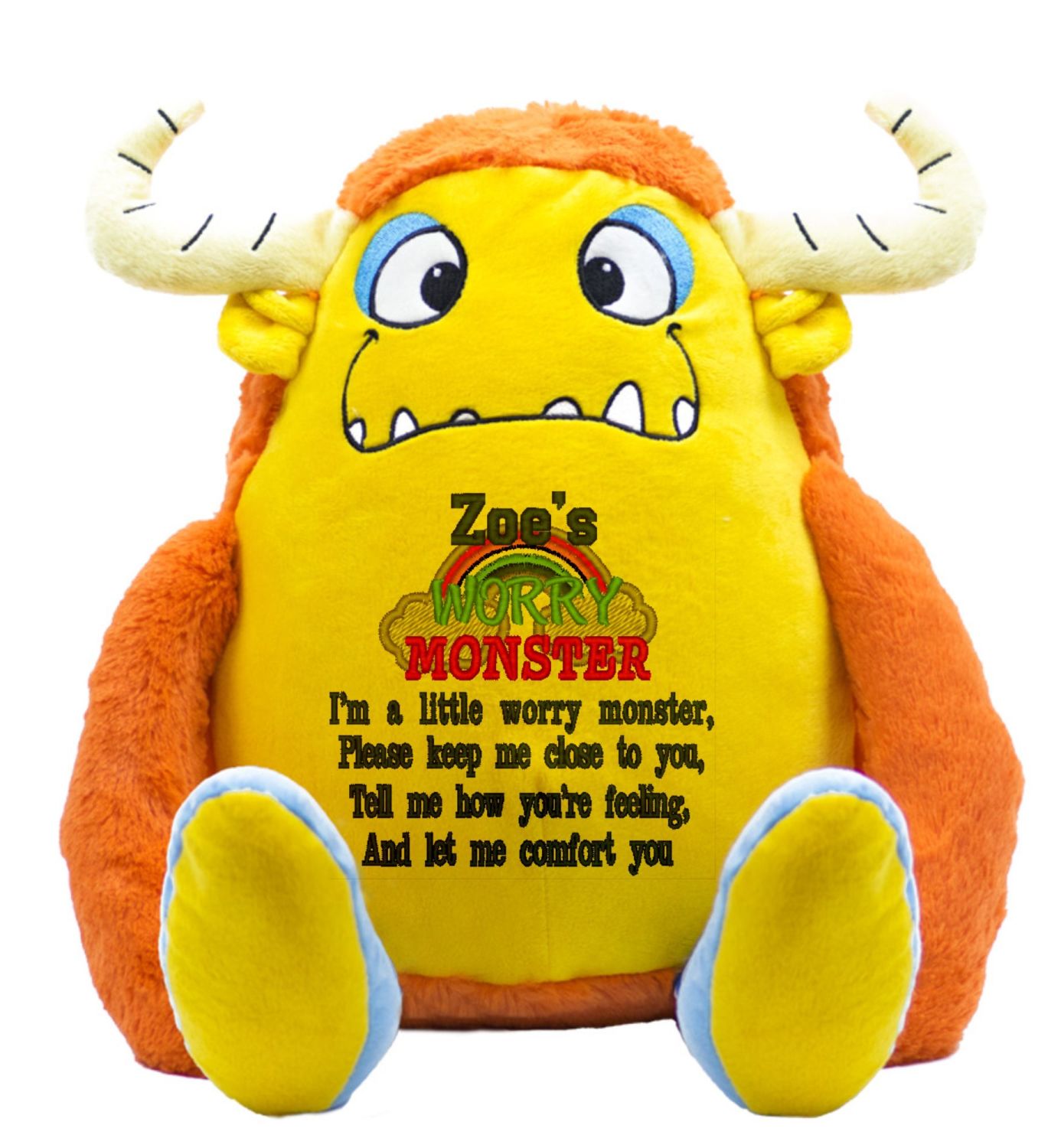 worry monster teddy