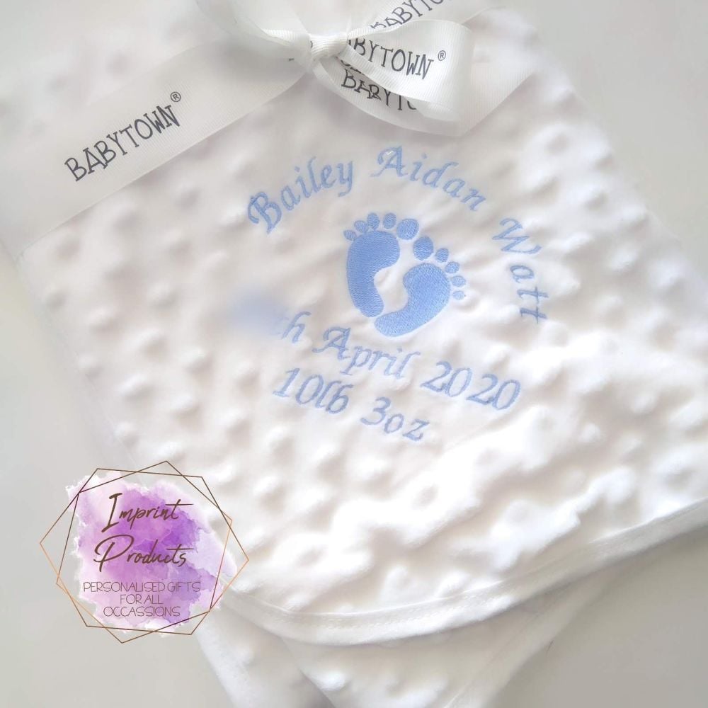 Personalised Baby Blanket | Personalised New Baby Gift