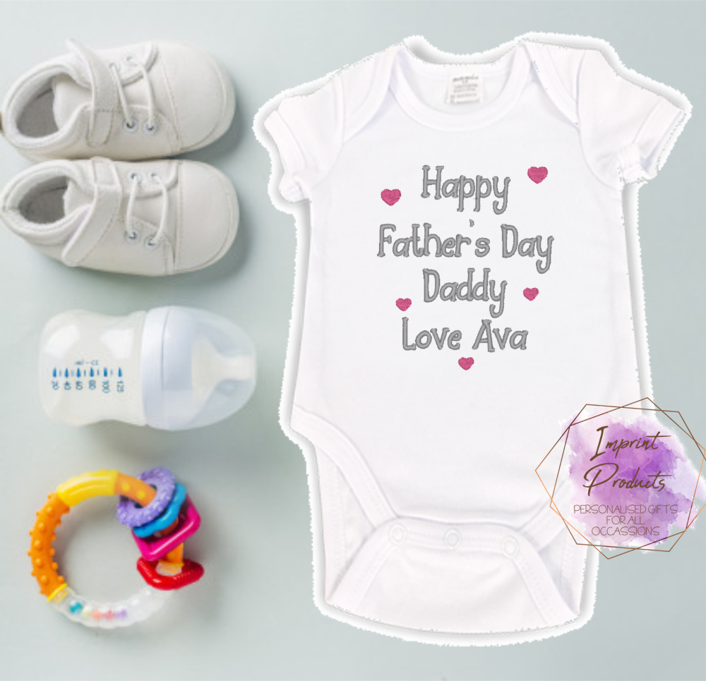 Father's Day Baby Vest 