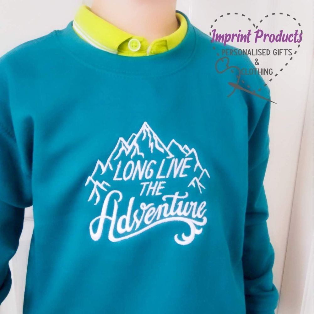 Long Live The Adventure Unisex Children's Sweatshirt