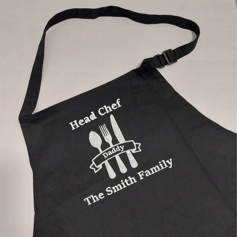 Head Chef Embroidered Apron