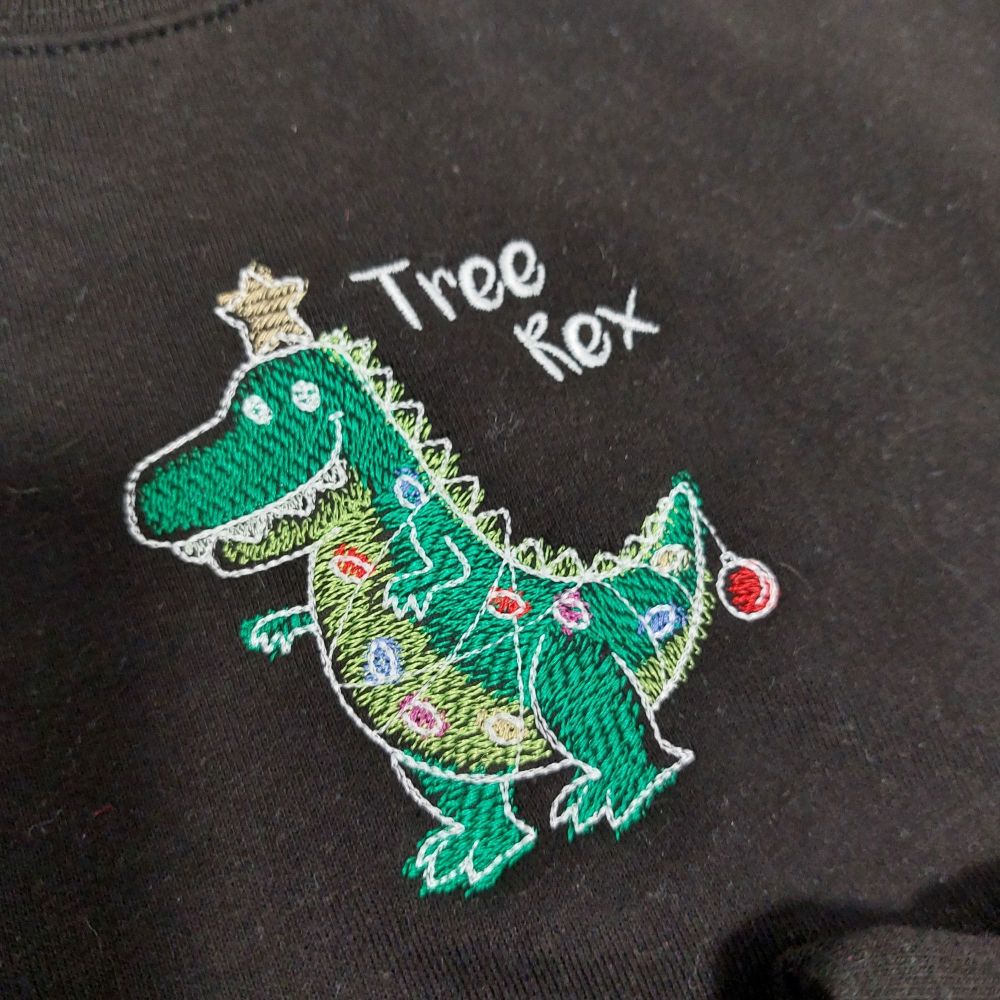 Tree Rex Christmas Jumper
