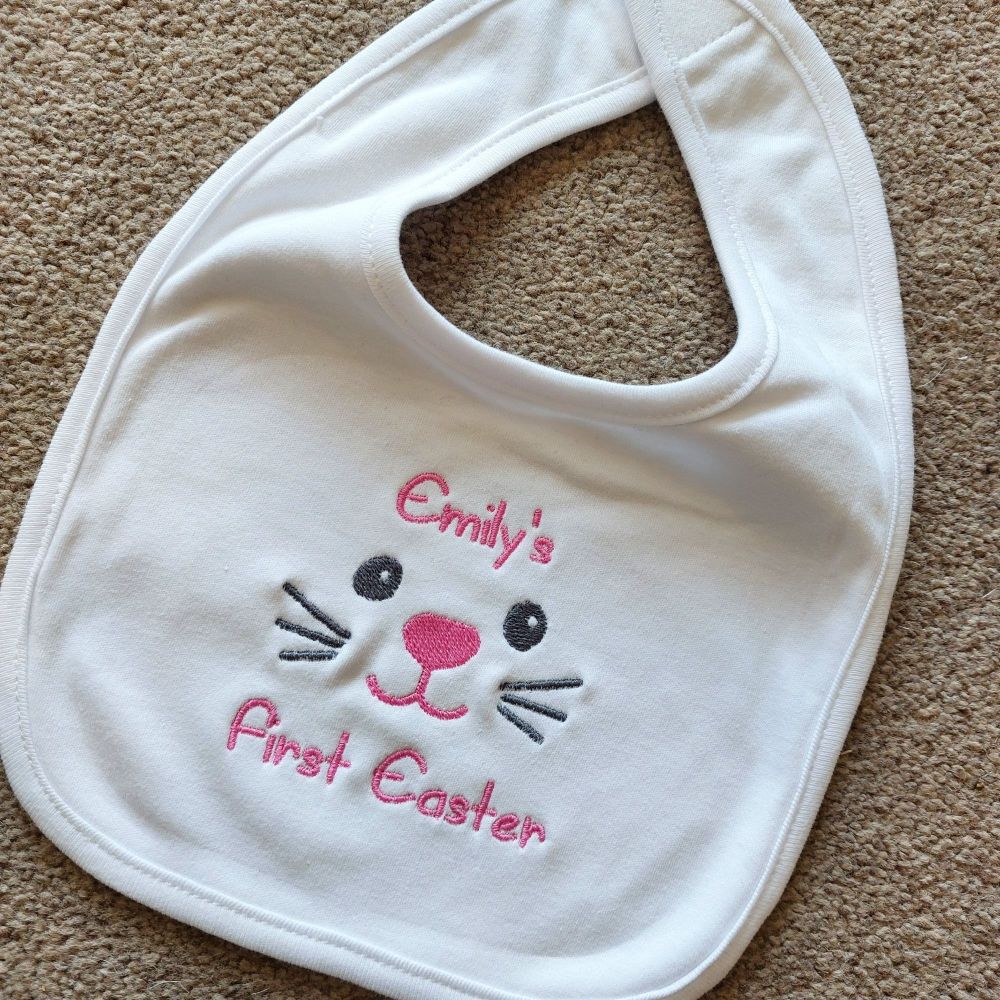 Personalised First Easter Bib