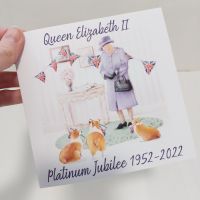 Queen's Platinum Jubilee Commemorative Card
