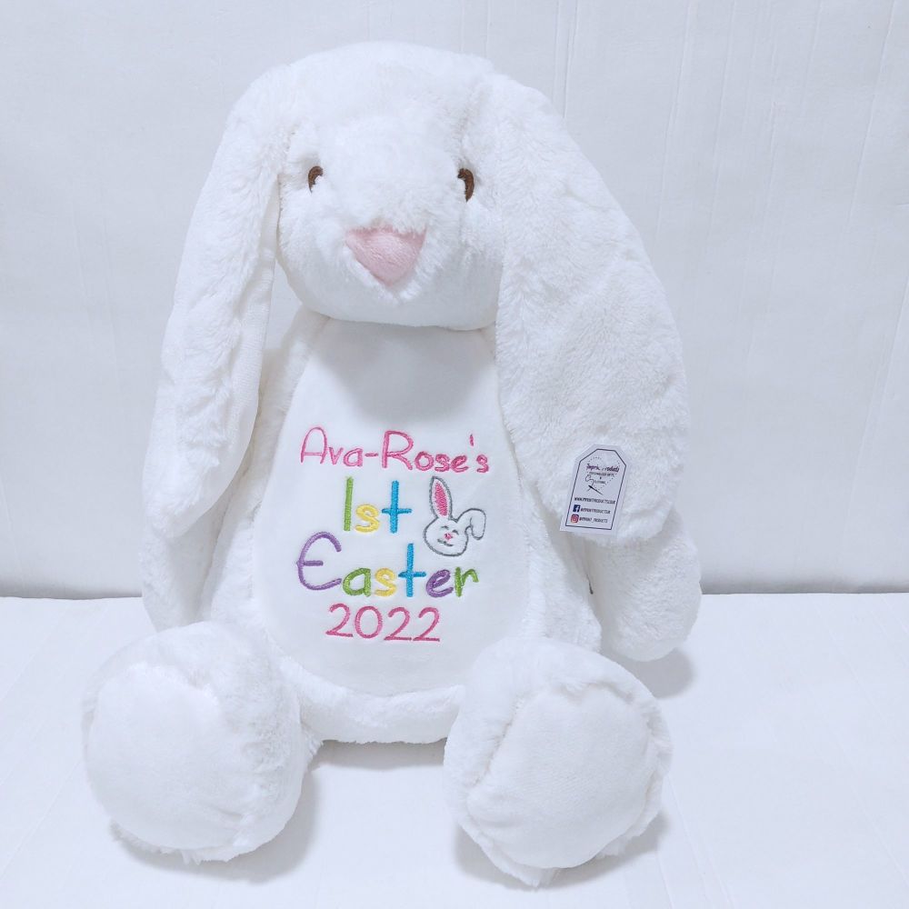 1st Easter Personalised Bunny Soft Toy