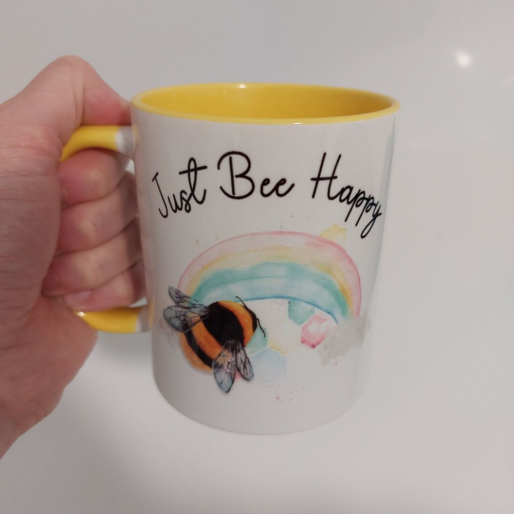 Just Bee Happy Mug