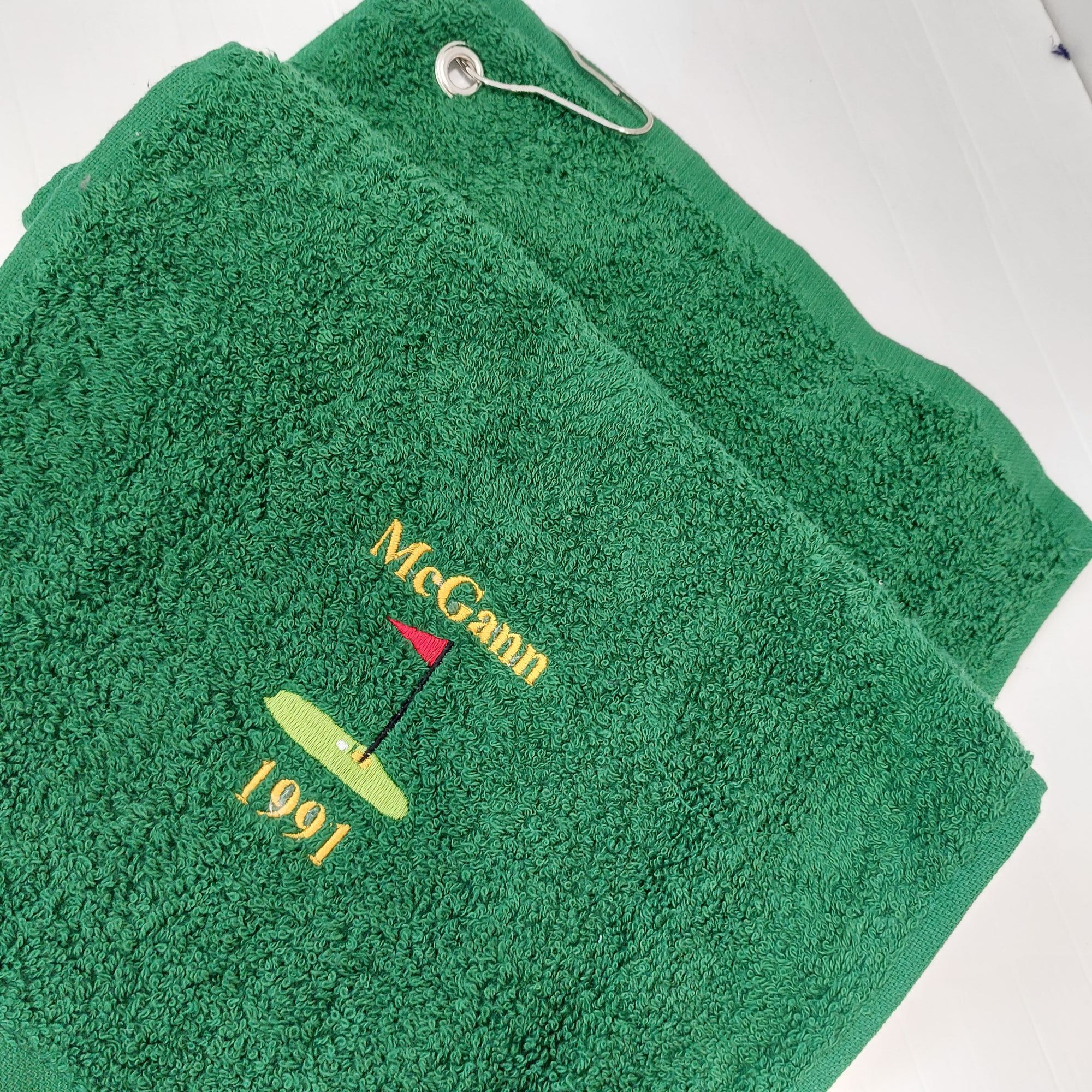 Personalised Golf Towel | Mother's Day Gift | Gift for Golfers