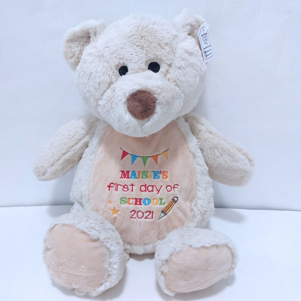 First Day of School Personalised Teddy