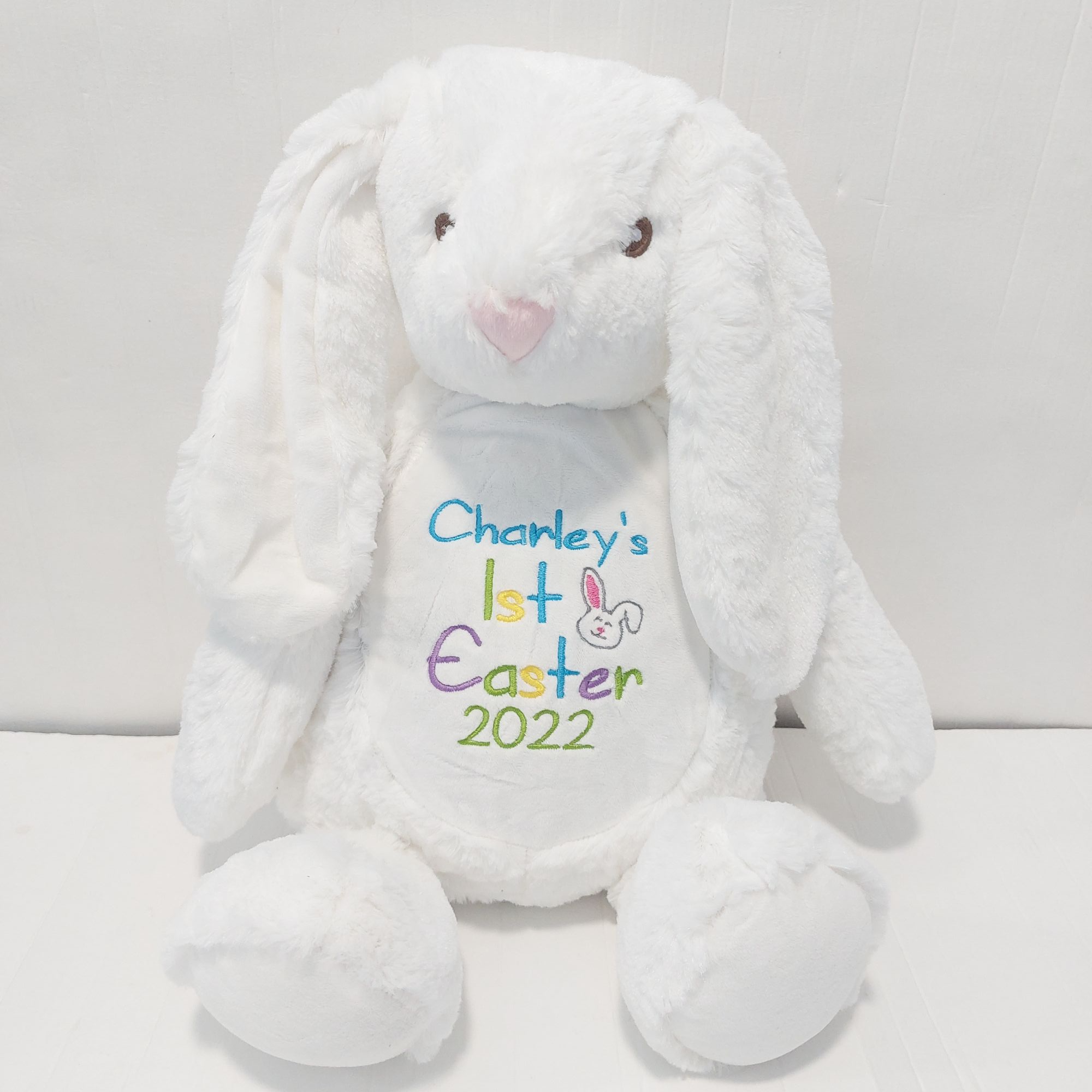 Personalised Easter Bunny |  Embroidered Easter Bunny Gift