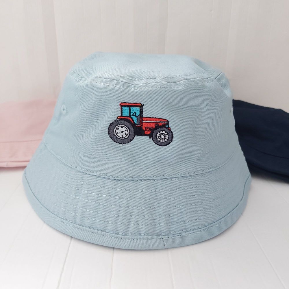 Children's Tractor Bucket Hat