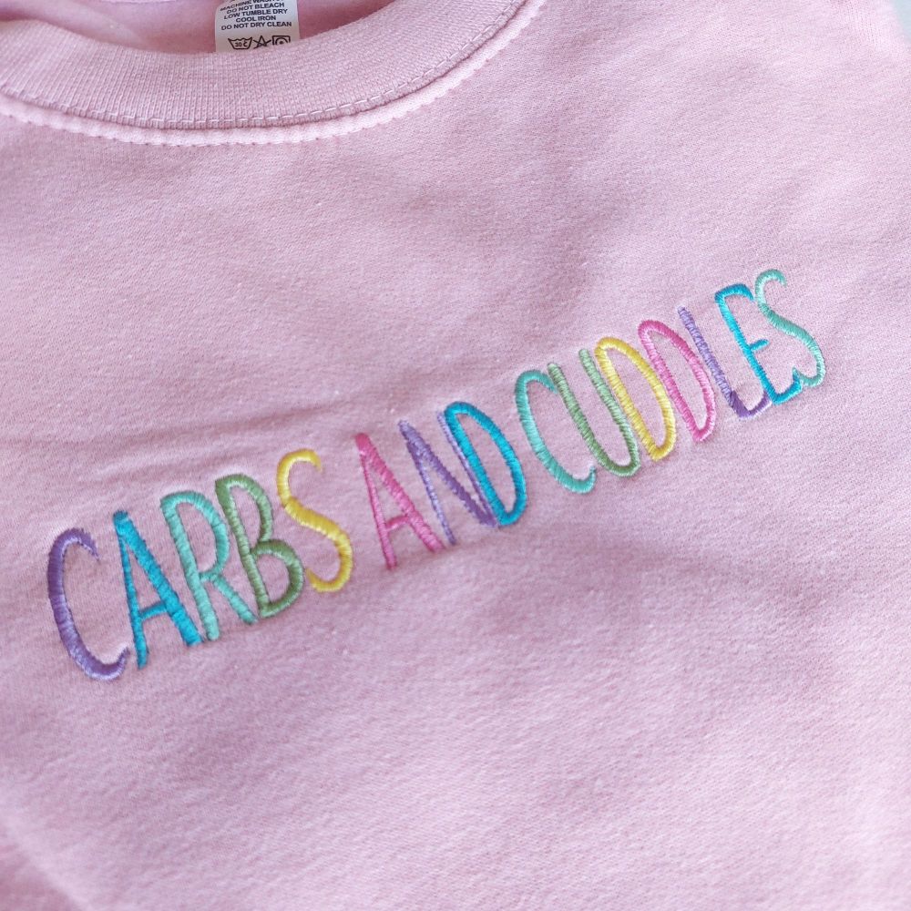 Size Medium - Carbs and Cuddles Sweater
