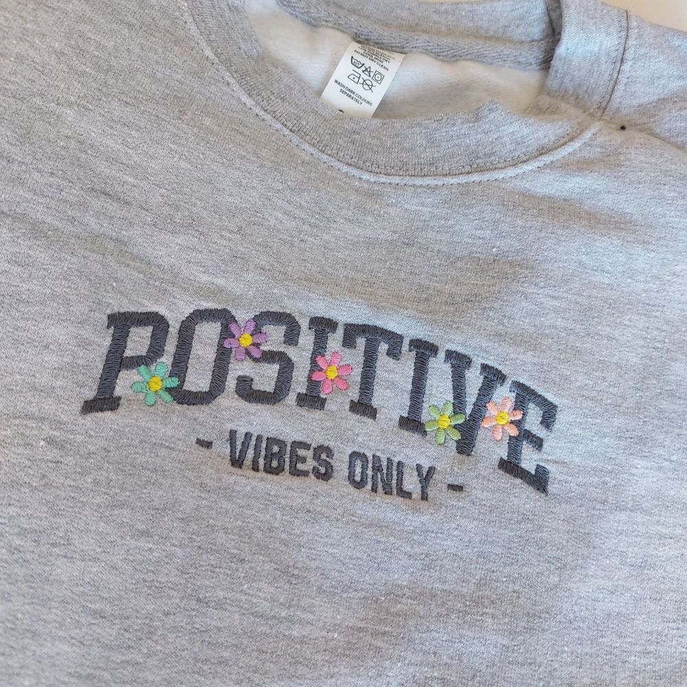 Size Small - Positive Vibes Only Sweater