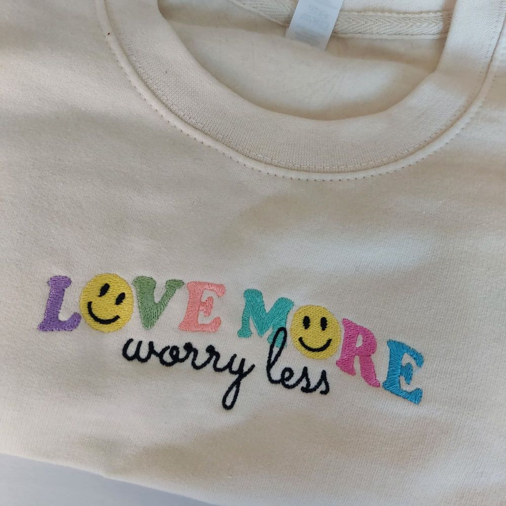 Size Medium - Love More Worry Less Sweater