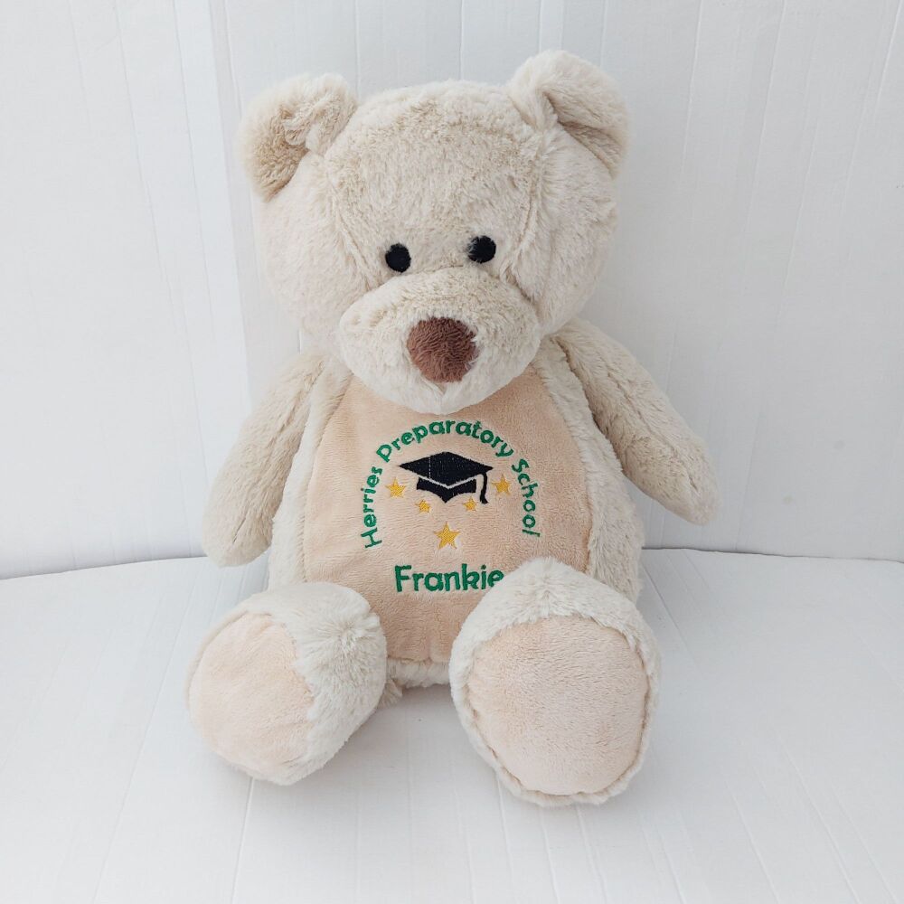 Embroidered Personalised Graduation Teddy Bear