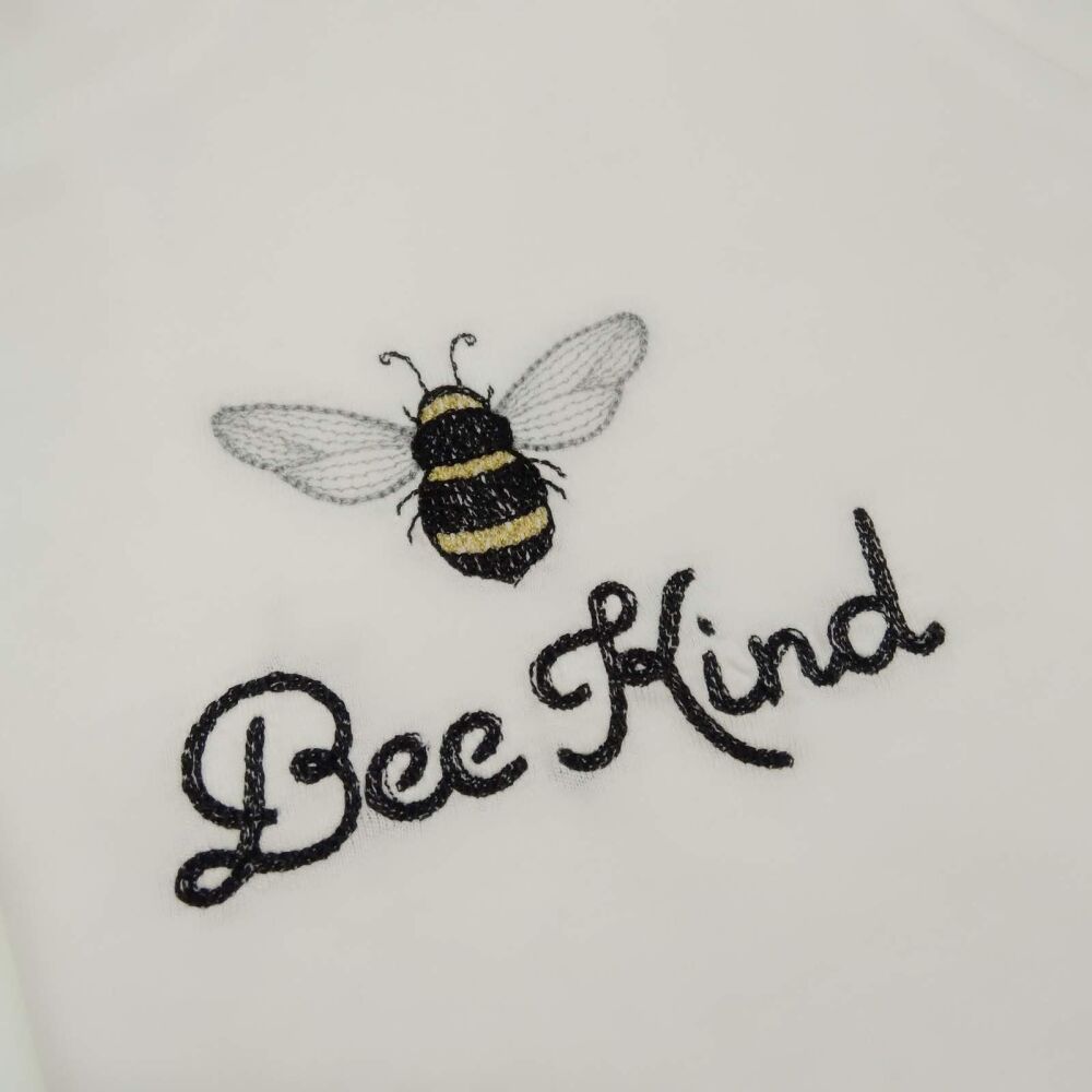 Bee Kind Embroidered T-Shirt