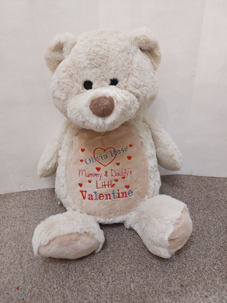 Mummy and Daddy's Little Valentine Brown Bear