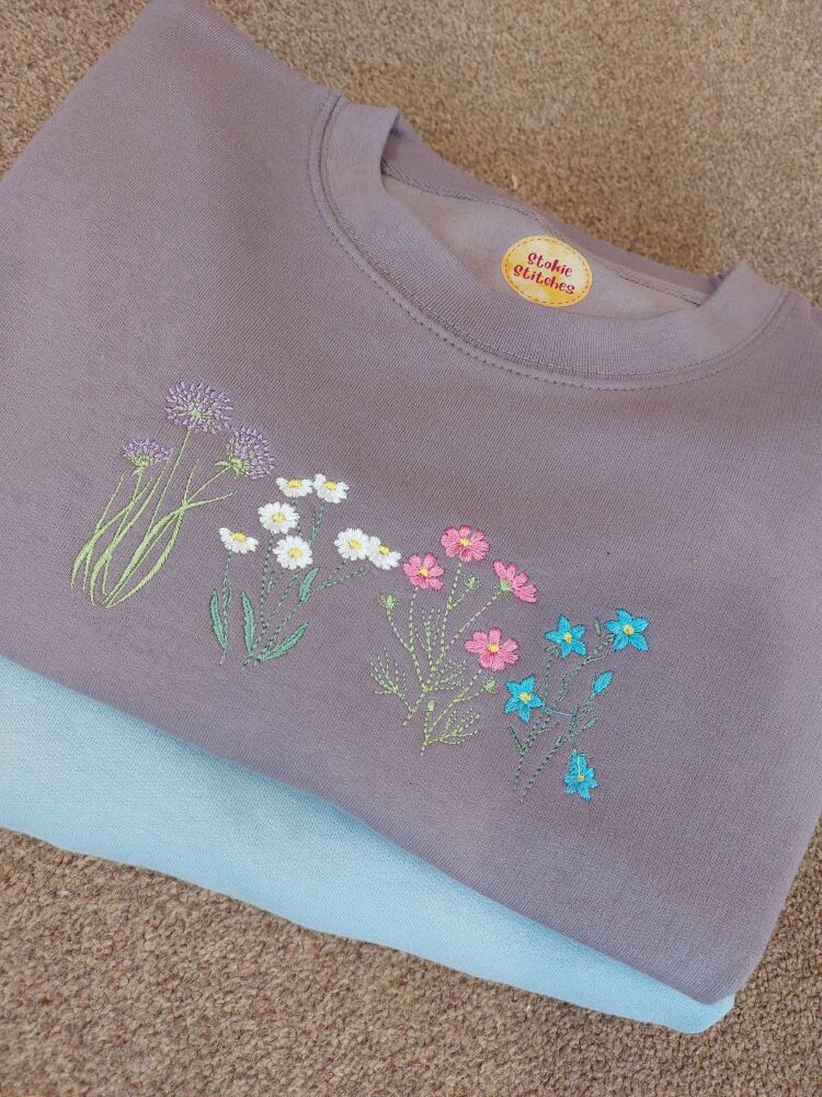Wildflower Embroidered Jumper