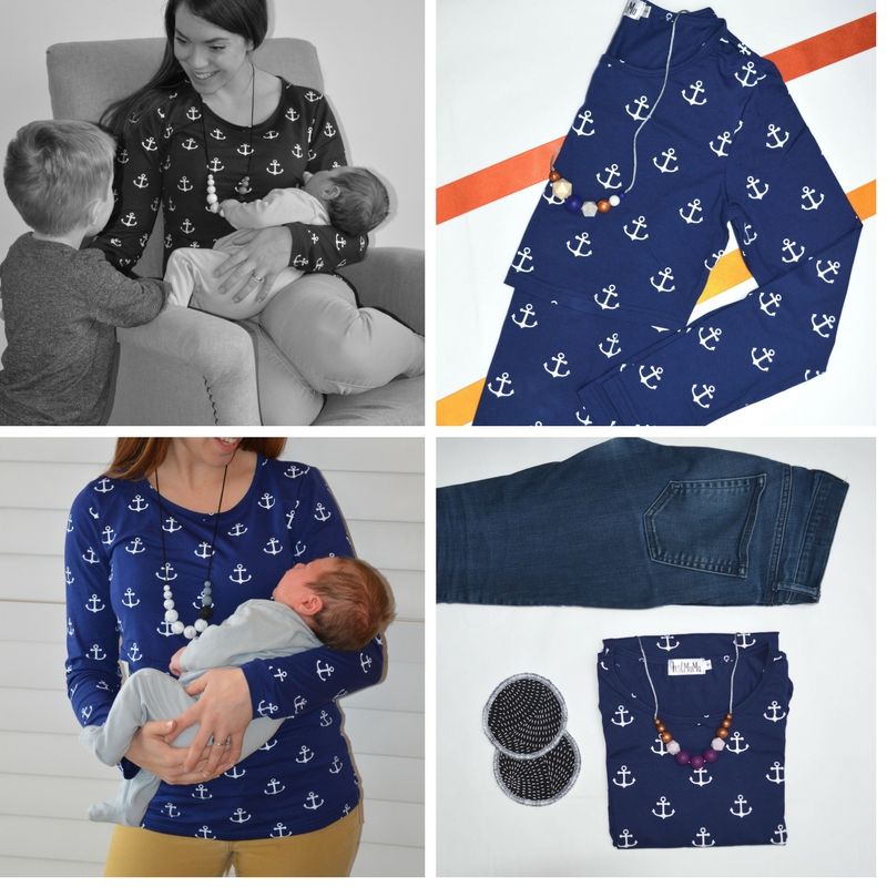 hotMaMa breastfeeding clothes lookbook