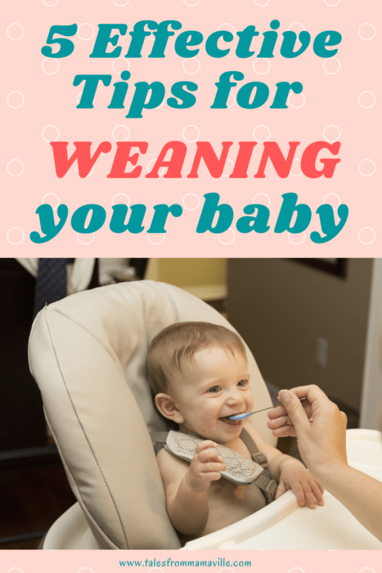 5 Effective Tips for Weaning your baby