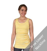 <!-- 047 -->Breastfeeding Vest - Yellow Stripe