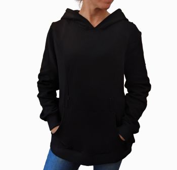  Breastfeeding hoodie - Black
