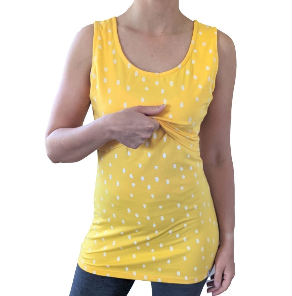 Yellow Breastfeeding Vest