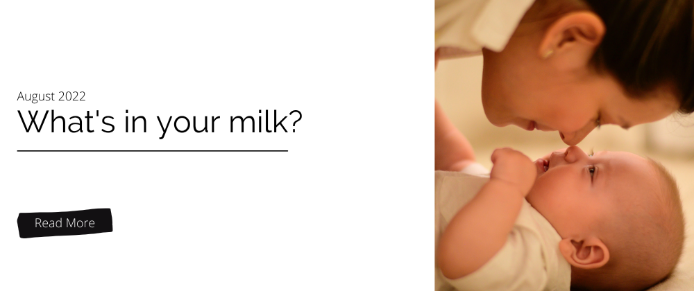 What's in your breastmilk?