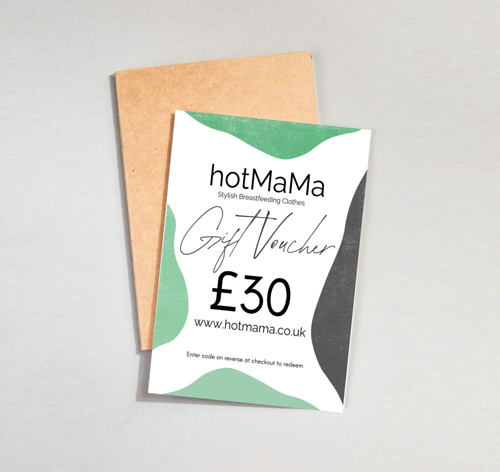 Breastfeeding Clothing - hotMaMa Gift Voucher £30
