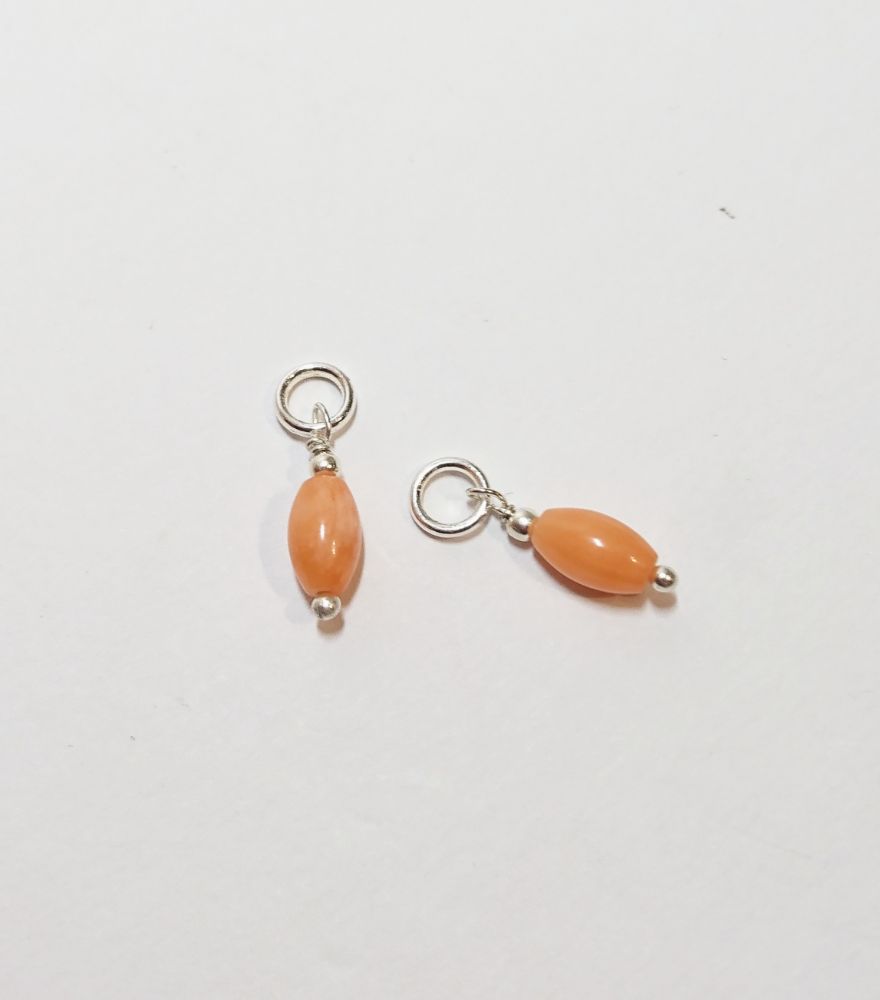 Semi precious stone Charms