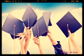 uni grad hats