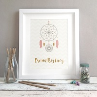 Dreamcatcher Personalised Print