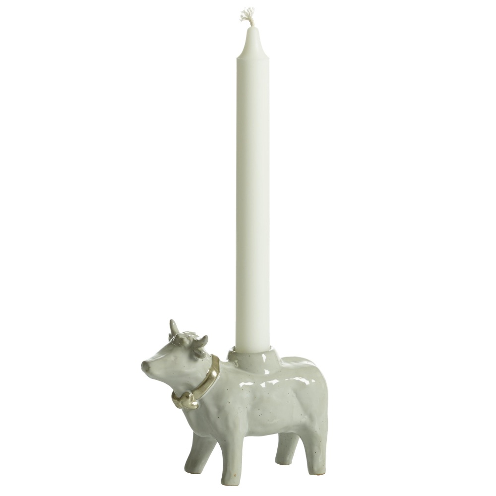 Naasgransgarden Cow Candle Holder 10.7cm
