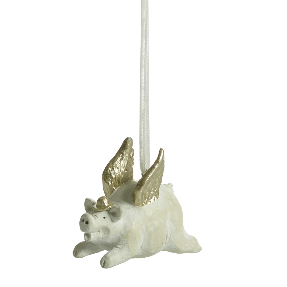 Naasgransgarden Flying Pig Decoration 6.5cm