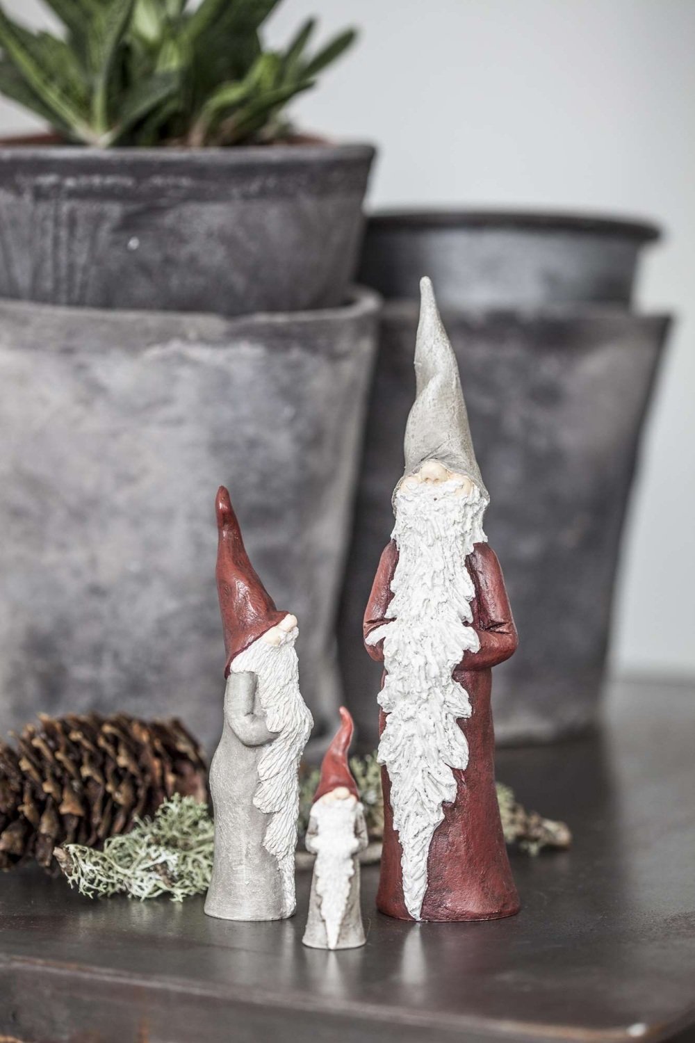 Naasgransgarden Santa Walter Ornaments - Set of 3