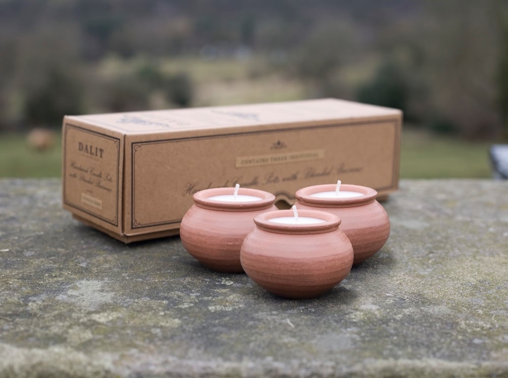 Dalit Karan Box of 3 Candle Lavender Scent