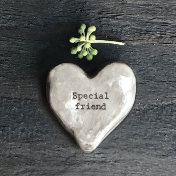 East of India Heart Token  - Special Friend