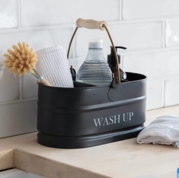Garden Trading Vintage Style Wash Up Bucket - Carbon