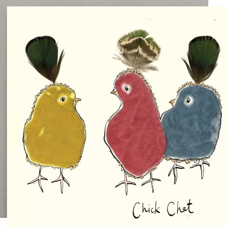 Anna Wright Card - Chick Chat