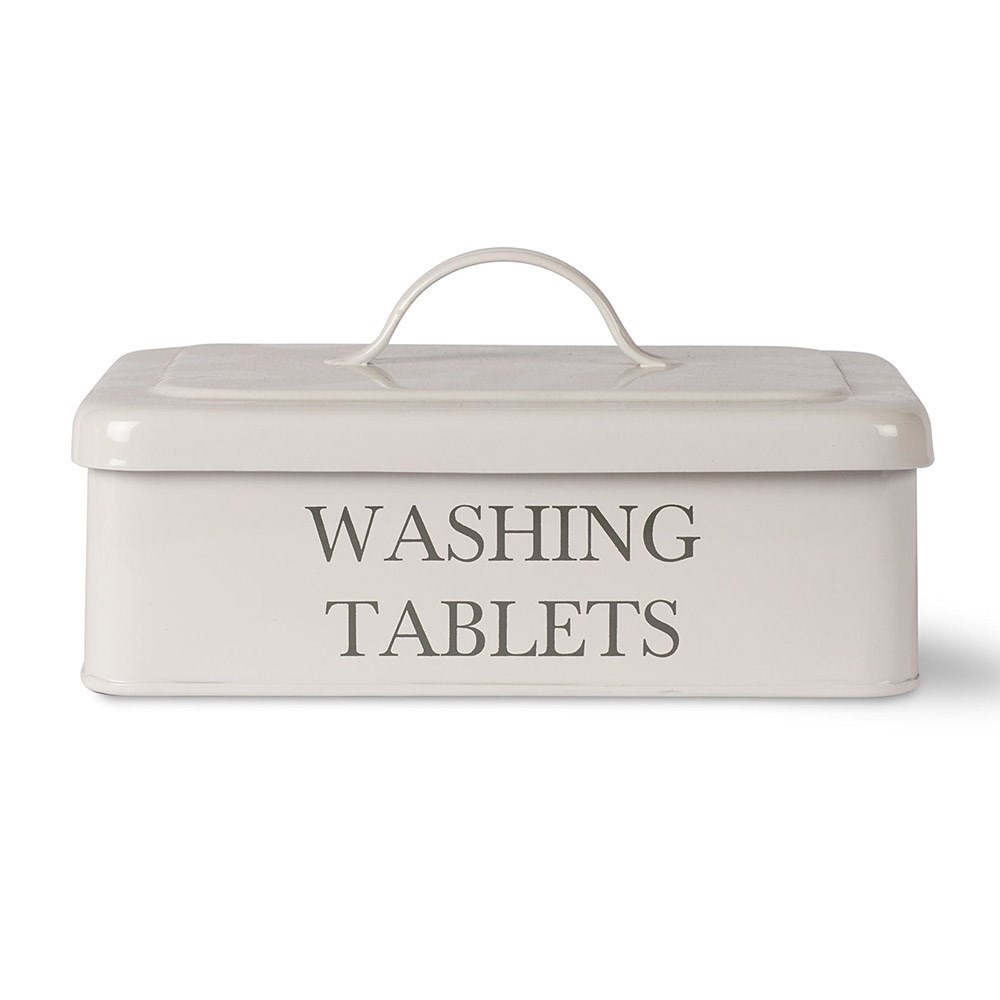Garden Trading Washing Tablet Box - Chalk