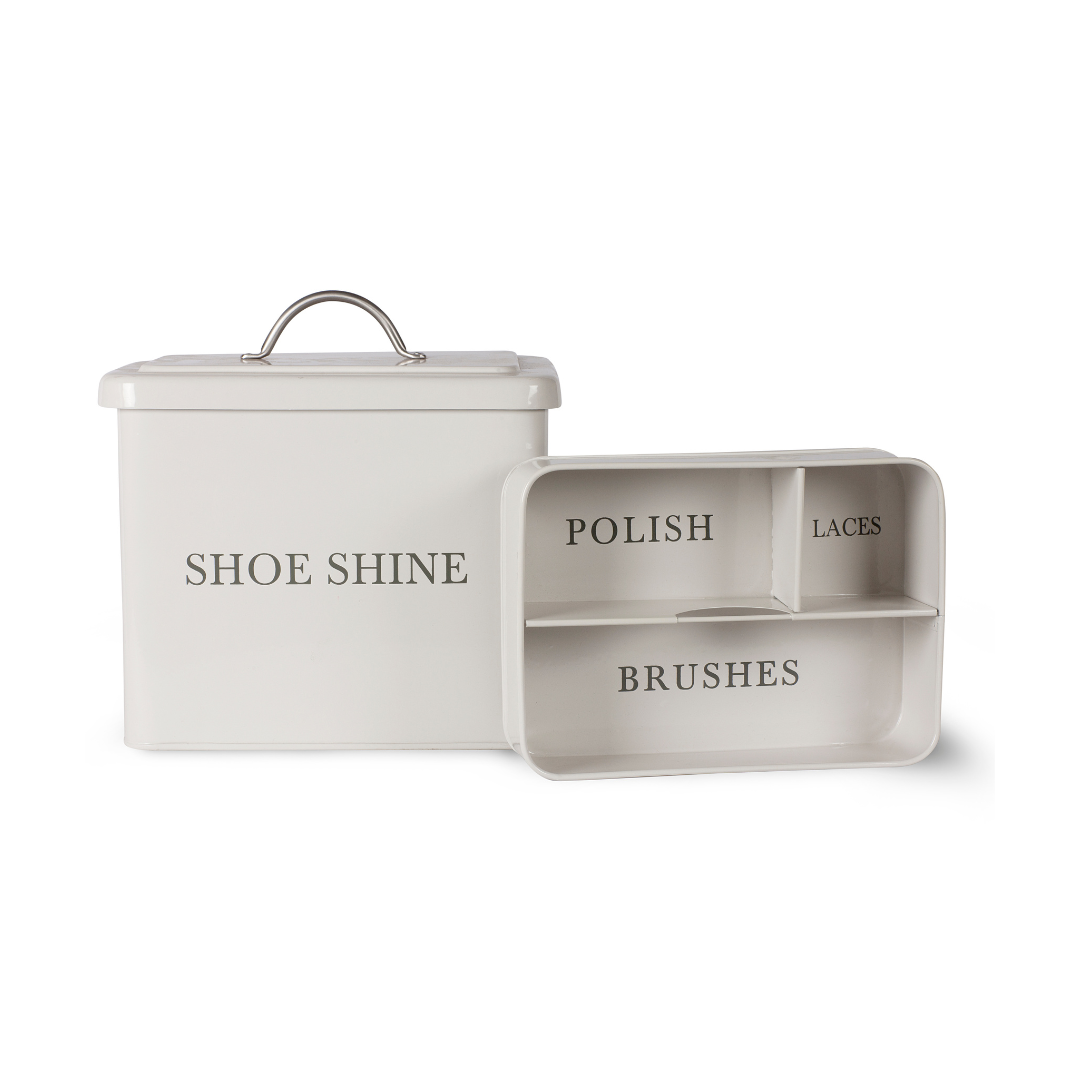 Garden Trading Shoe Shine Box - Chalk