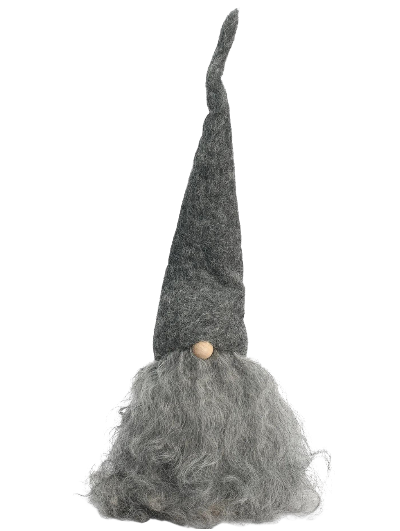 Asas Tomtebod Skäggtomte Classic Gnome - Grey