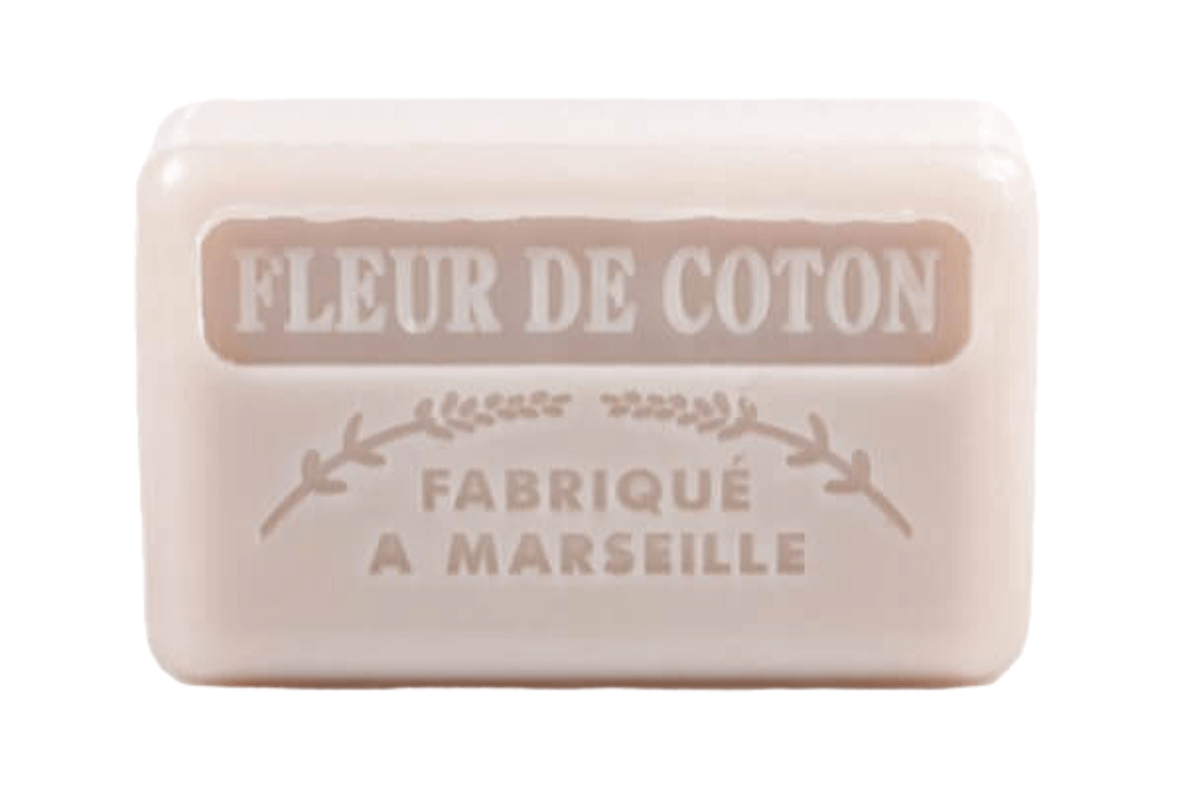 Natural French Soap - Fleur de Coton (Cotton Flower) - 125g