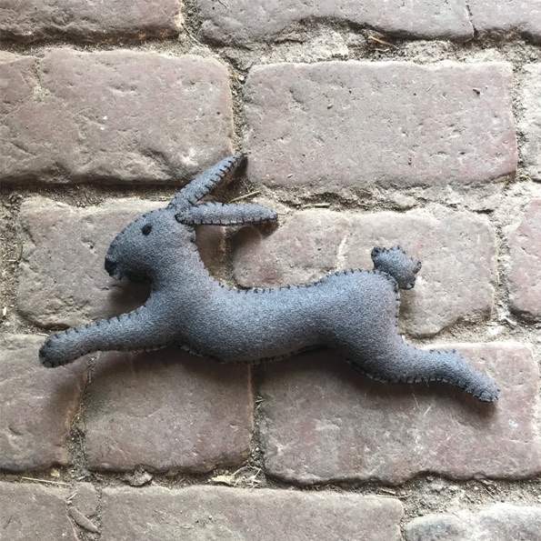 East of India Grey Leaping Rabbit - Harry