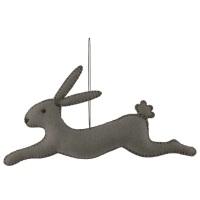 East of India Grey Leaping Rabbit - Harry