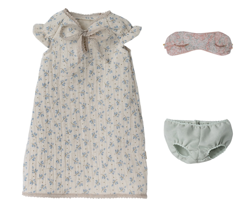 Maileg Maxi Mouse in Nightgown