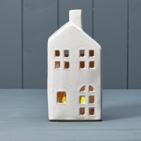 Ceramic House Tealight Holder - Large